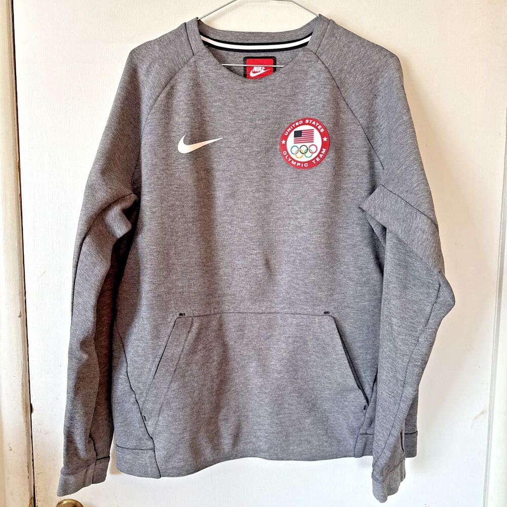 Nike Mens Tech Fleece Sweatshirt USA 2016 Olympic Team Pocket | Men's Medium